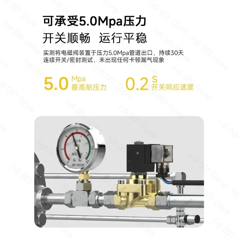 HL5241015 blow molding machine solenoid , high pressure solenoid valve 321H35 solenoid valve injection  valve water