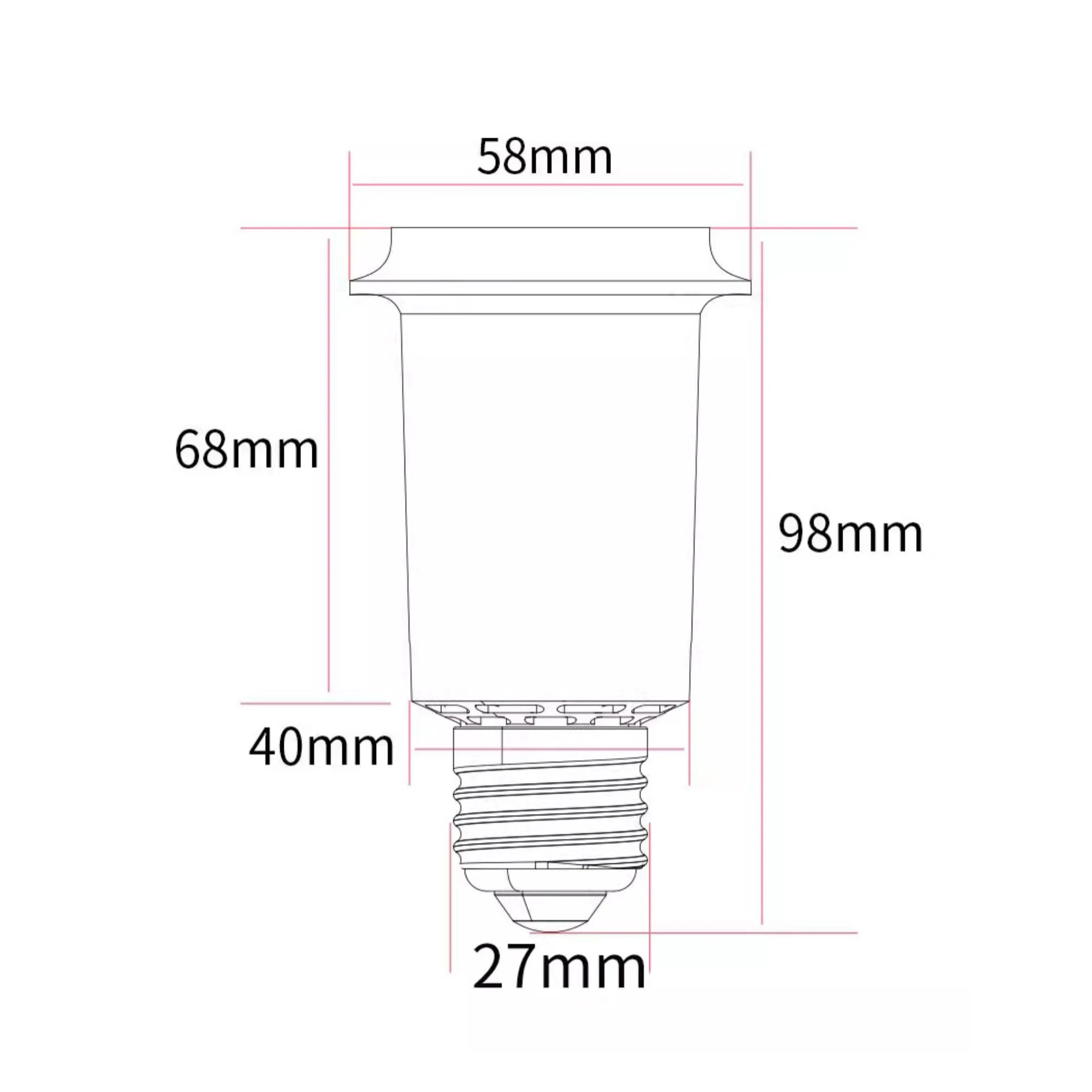 3D LED電球,900,8 W,e27,220V,天然白色4000k,550-650lm,フラットヘッド,ホテル,オフィステーブル用の笑顔,白