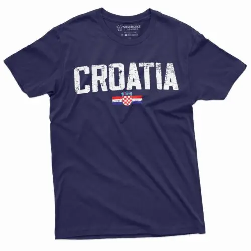 Croatia T-shirt Hrvatska Mens Womens tee Shirt Croatian Flag National Tee