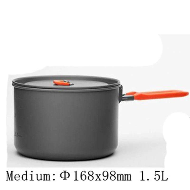 Fire Maple Camping Cooking Pot Pan Set, Outdoor Travel Cookware Utensils, Hiking Picnic Equipment Tableware Aluminium Pot Frypan