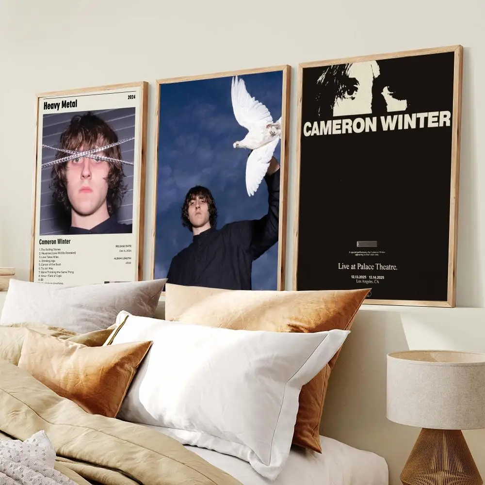 Album C-Cameron Winter Poster PP Wall Decor Posters Celebrity Music Art Prints Bedroom Office Gift