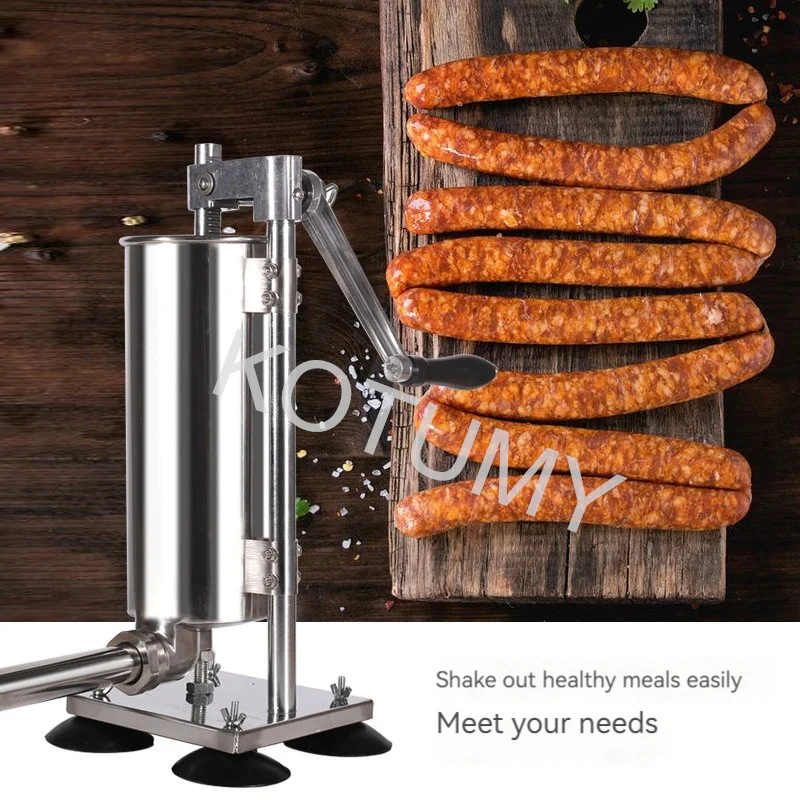 Commercial Manual Sausage Stuffer Three-Dimensional Sausage Making Machine Stainless Steel Sausage Machine Sausage Making