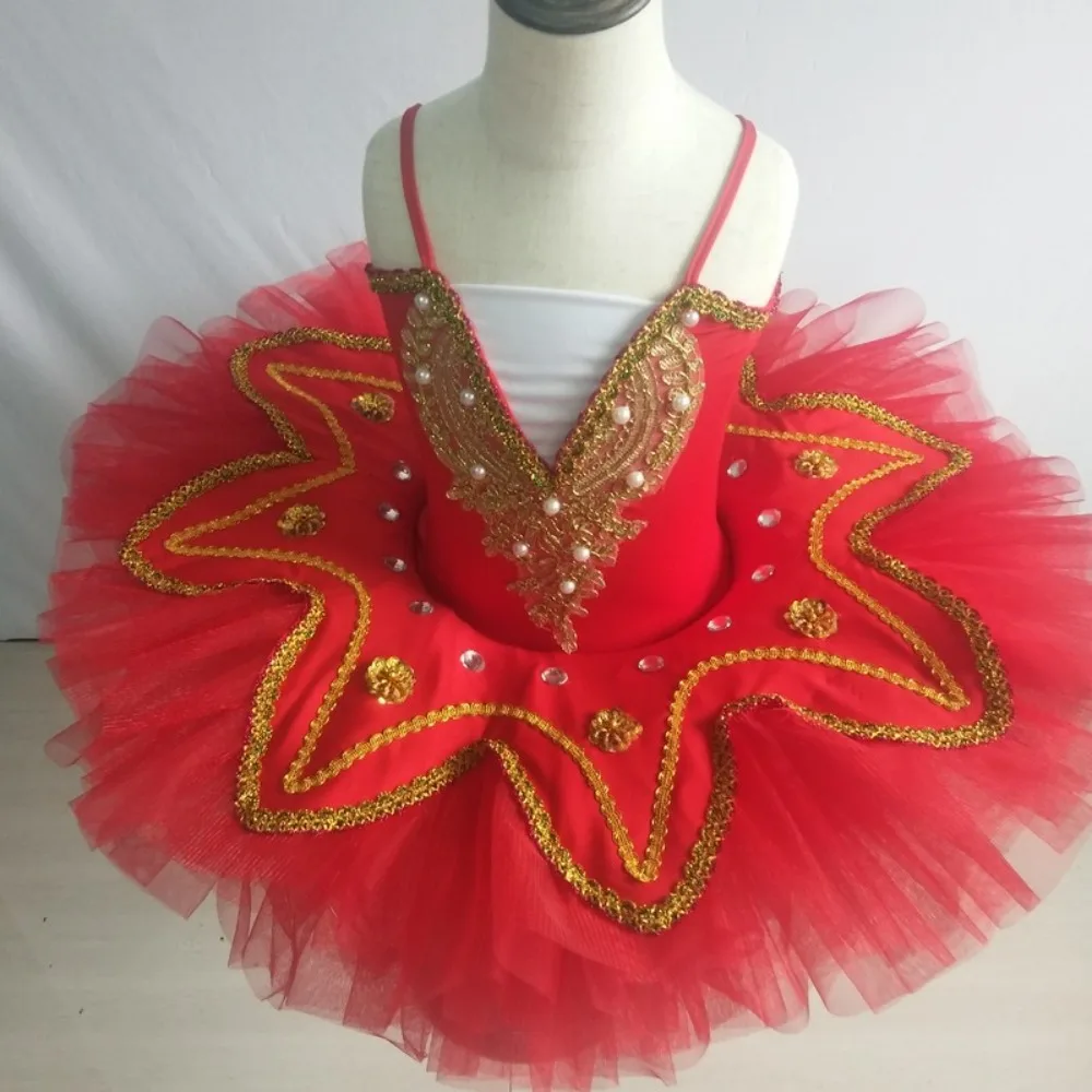 

Dance Wear Children's Clothing Elegant Cute Ballet Dress Leotards for Girls Dresses Stage Costumes Tutu Performance Kids Clothes