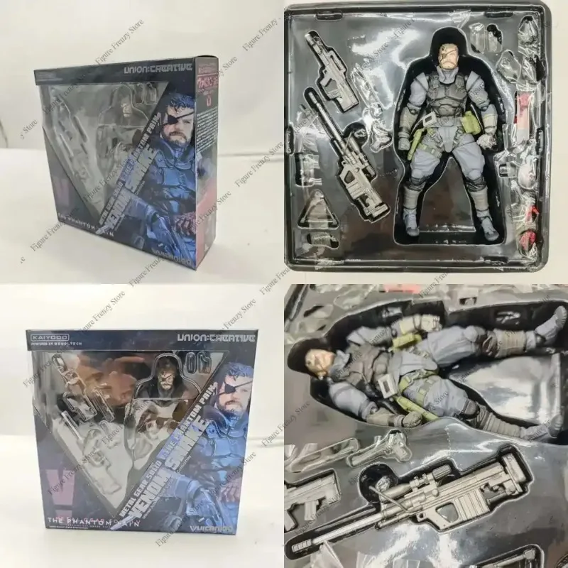 

Special Offer Snake Metal Gear Solid The Phantom Pain Articulated PVC Action Figure Toy for 15cm