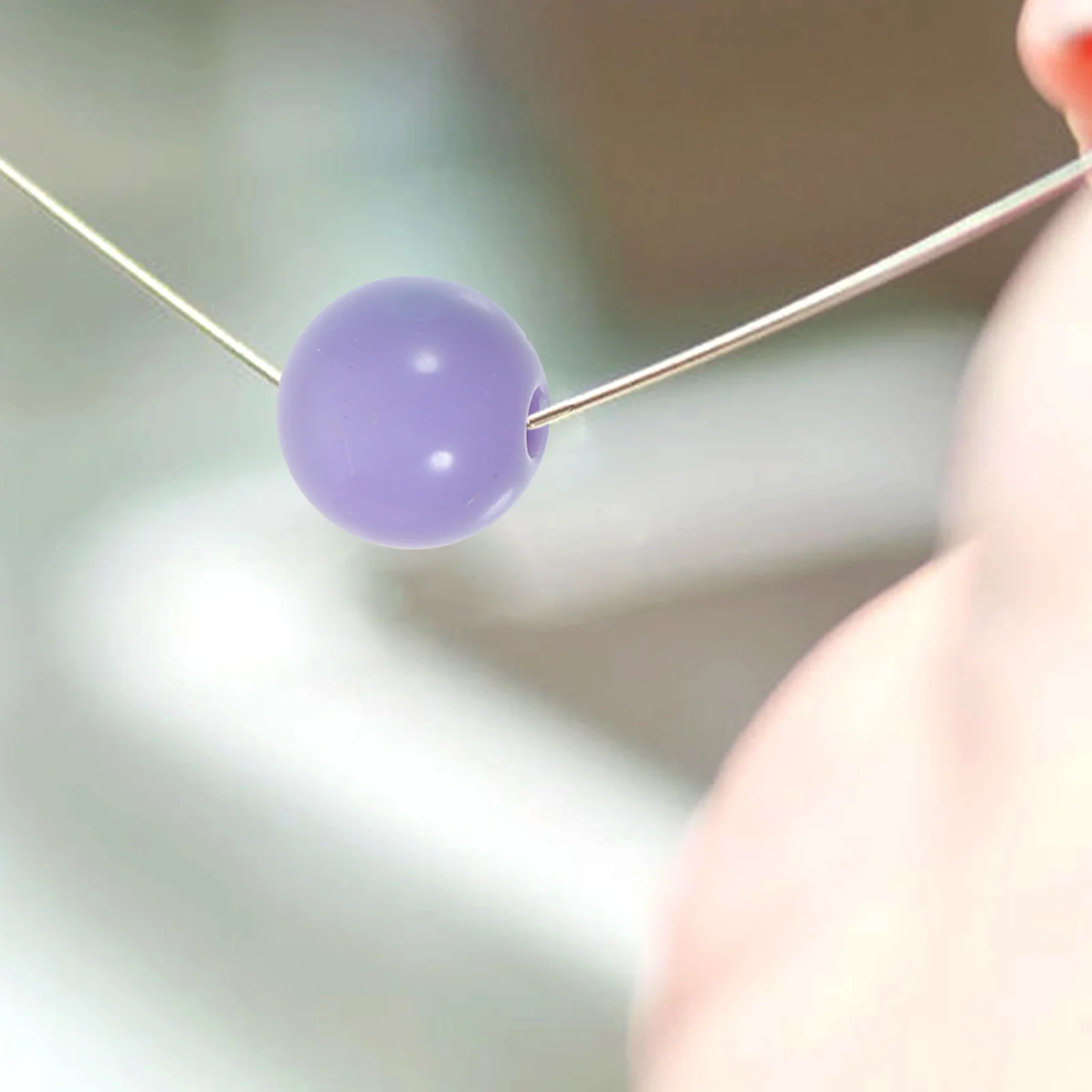 1박스 아크릴 소형 비즈 DIY 쥬얼리 제작 어린이 공예 프로젝트 컬러풀 루즈 스페이서 비즈 대량 공예 용품 팔찌 머리 장식