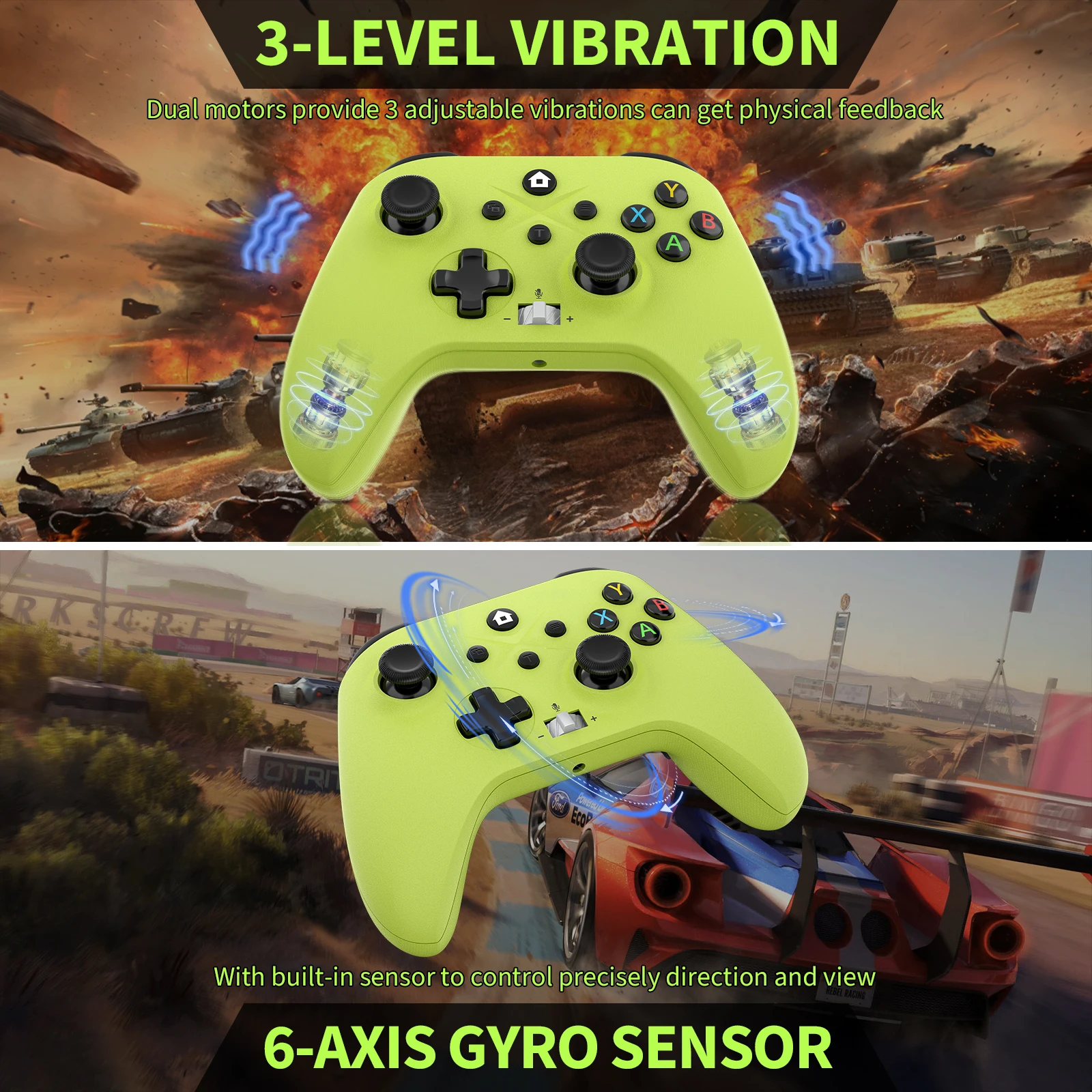 xbox wireless controller vibration Wireless Controller For Xbox One ,xbox Series X,S CONTROL Xbox controller  ADD Double Vibration TURBO Keys Programming Function