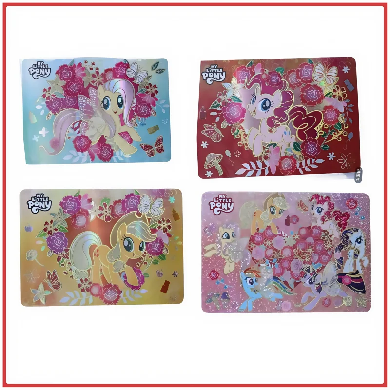 

KAYOU My Little Pony Аниме Периферийные устройства Редкая Коллекционная PMPM Персонаж на День святого Валентина Applejack Персик Редкая Золотая карта