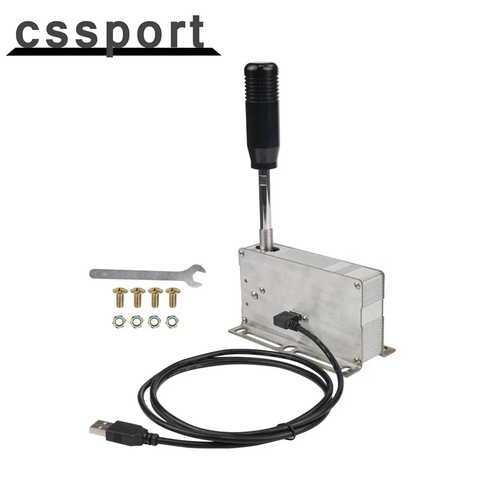 

PC USB Sim Racing Games Sequential Shifter H Gear Shift For Logitech G25 G27 G29 G920 G923 Thrustmaster T300RS/GT T500 For ETS2