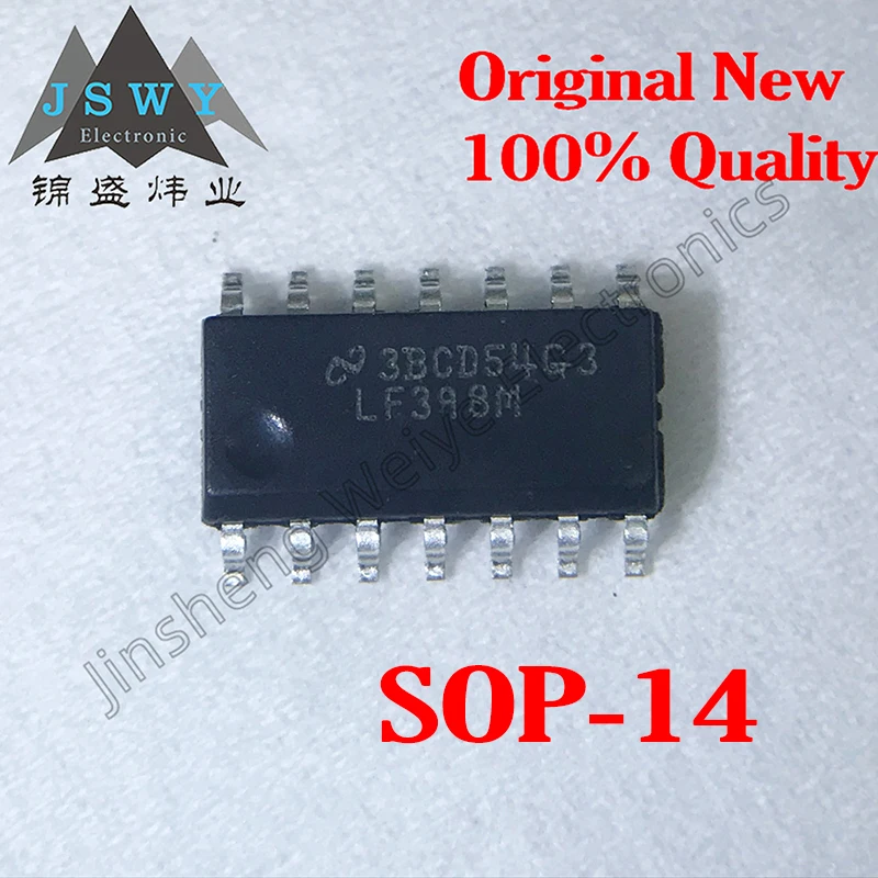 

1/20 pieces LF398M LF398MX LF398 SMD SOP-14 Hold Amplifier Component 100% brand new stock