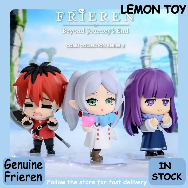 

Genuine Frieren Beyond Journey'S End V2 Cosbi Series Blind Box Mini Anime Figure Model Collectors Desktop Decor Giftornament