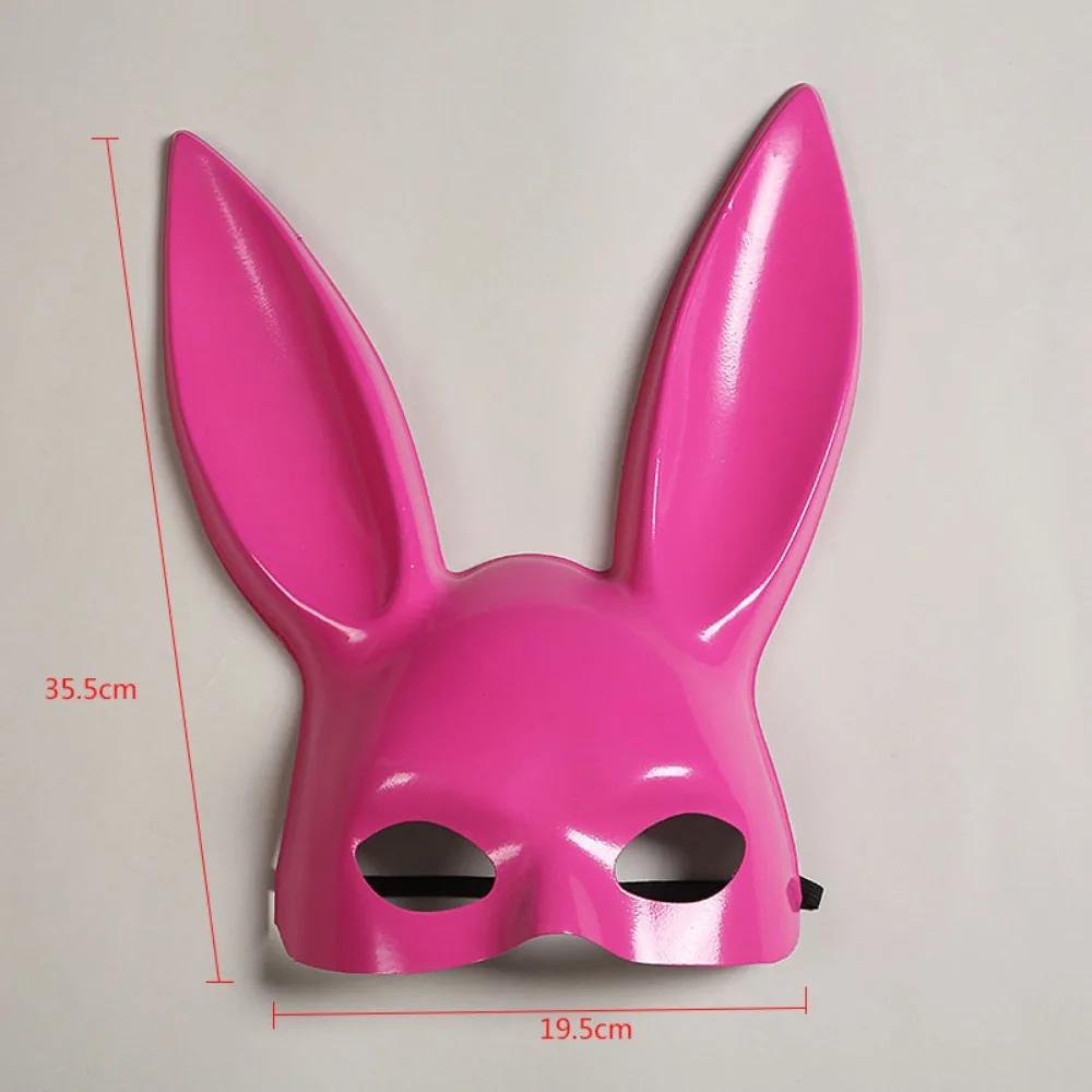 Alluring Anime Bunny Mask Sexy Rabbit Ears Face Long Costume Props Christmas Gift