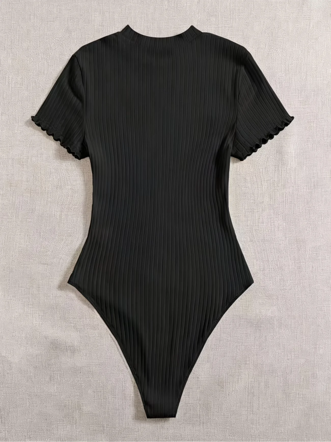 Ladies' Elegant Ribbed Jumpsuit, Comfortable And Soft