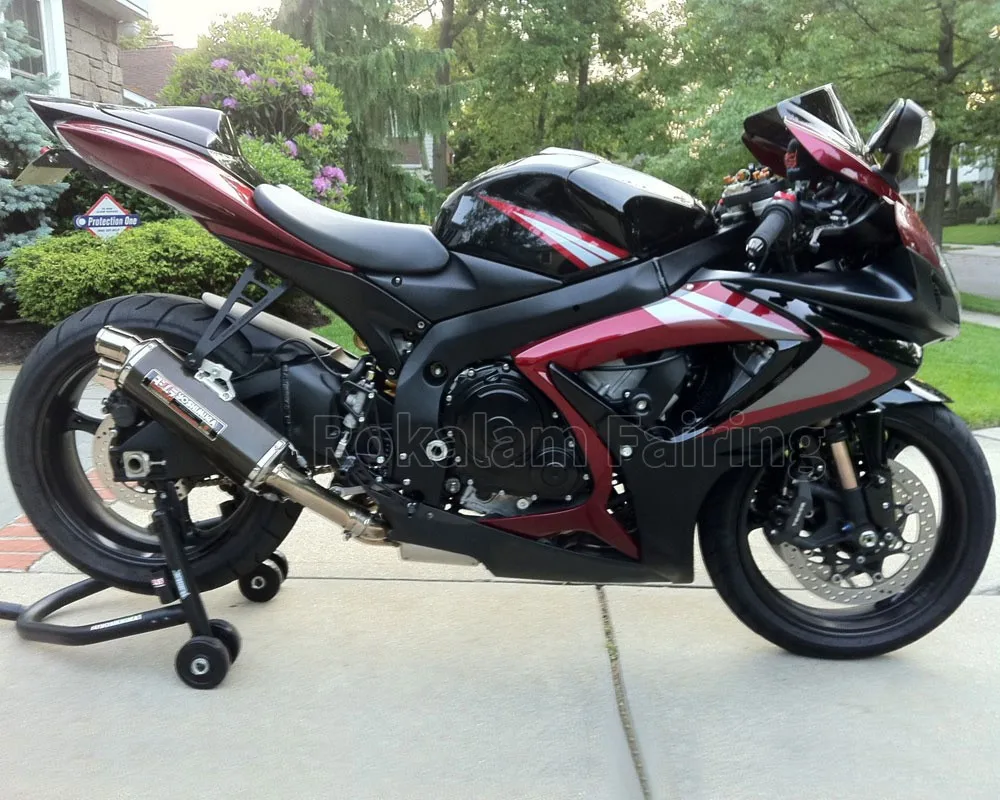 Customize Motorcycle Fairing For Suzuki 2006 2007 K6 GSXR 600 GSXR 750 GSXR600 GSXR750 Fairing Kit (Injection Molding)