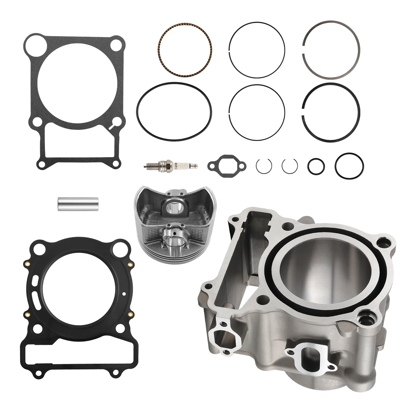 Cylinder for Wiseco Piston Gasket Kit for Yamaha Kodiak 400 for Grizzly 400