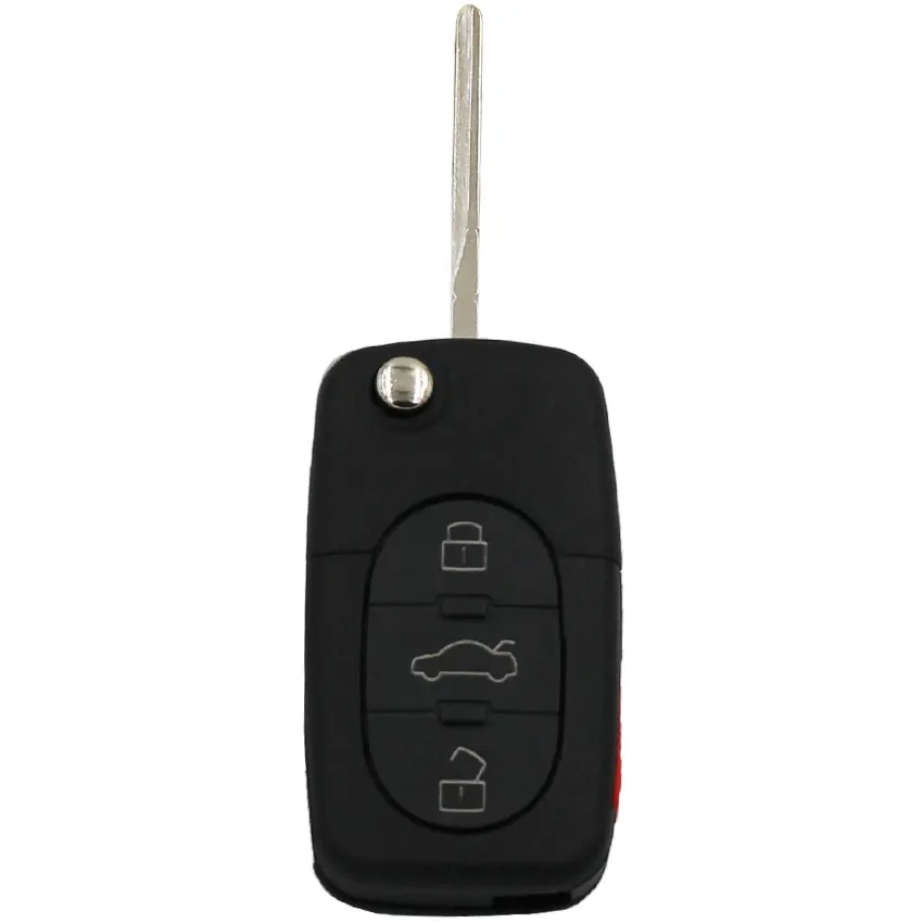 Ecusells 4B Remote Key 1J0 959 753 F 315MHZ ID48 Chip 1J0959753F for V-W/VolksWagen Beetle Golf Passat Jetta Rabbit HU66 Blade