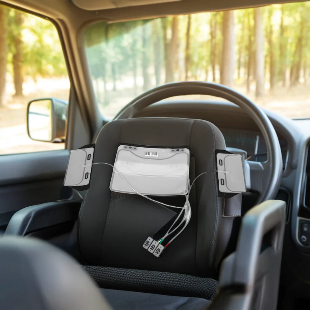 12V 4-Way Air Bladder Lumbar Support System for Car Seat Back Cushion