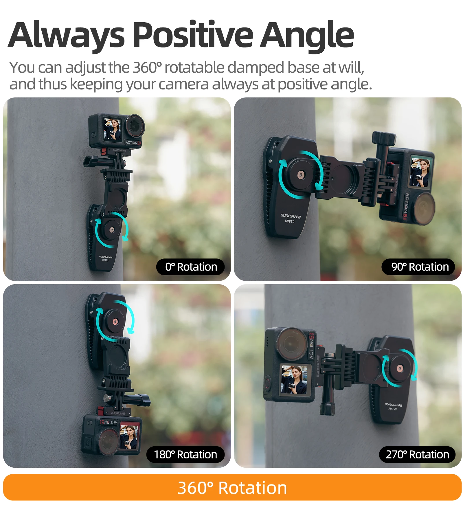 Universele Magnetische Mount Voor Insta360 X5/X4/Go 3S Rugzak Fiets Multifunctionele Clip Mount voor DJI Osmo Action 5 Pro/GoPro 13