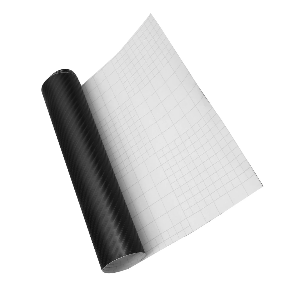 

7D Carbon Fiber Vinyl Wrap Film Matte Black Blue To Purple Scratch Uv Resistant Car Sticker For Hood Door Sill Roof