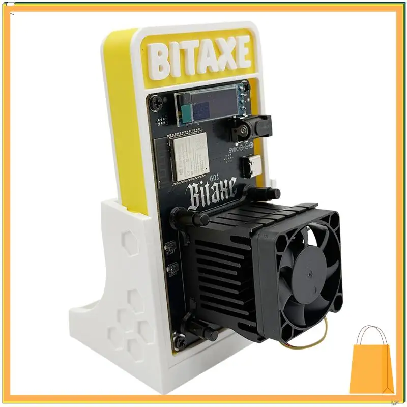 L52A-Bitaxe 601 Gamma 1.2TH/S BTC 솔로 광부 BM1370 Asic 18-22W Antminer S21 Pro 업그레이드 BTC 암호화 채굴기 EU 플러그