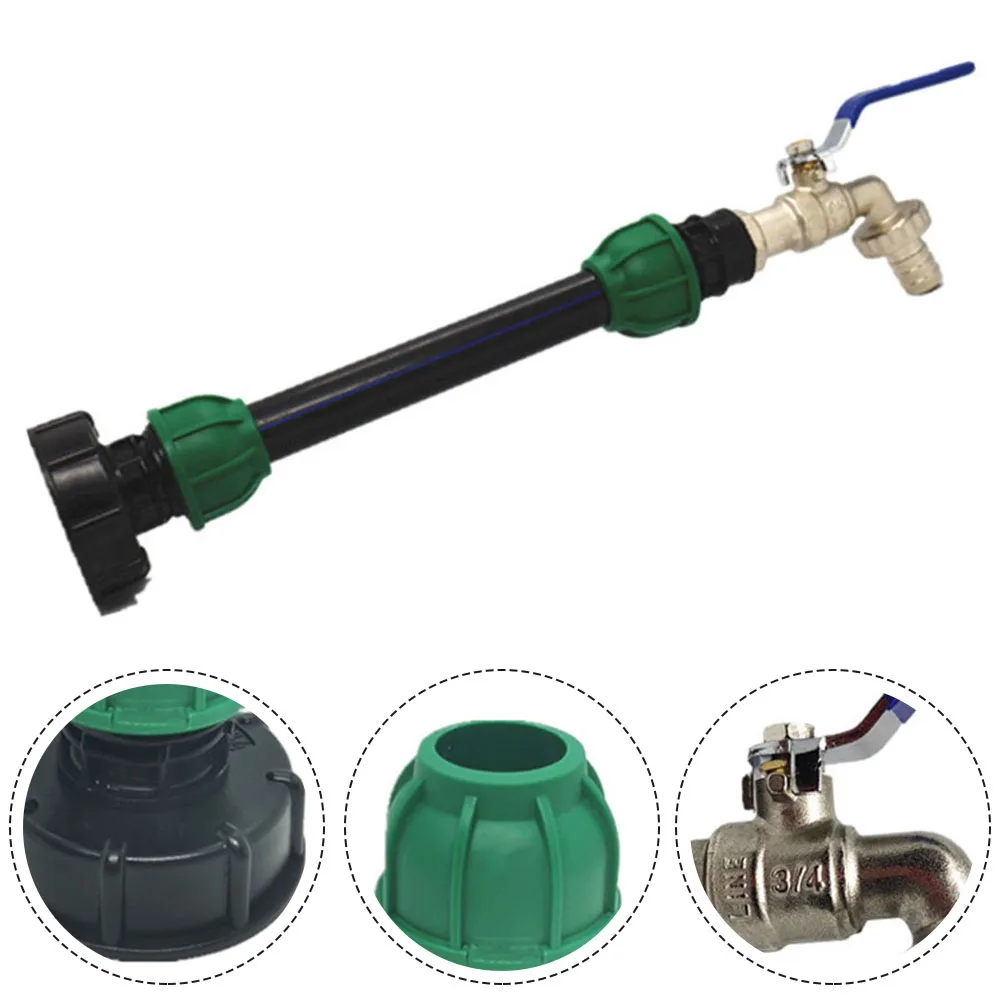 IBC Tank Adapter S60x6 Plastic Connector For Rainwater Collection Systems Garden Watering Equipment Accessories
