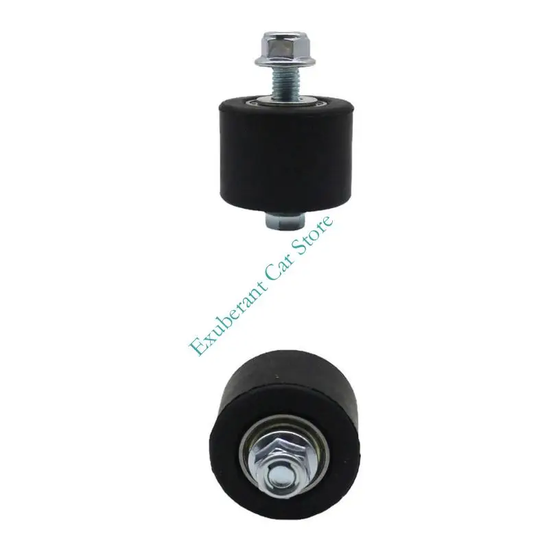 Chain Tensioner Roller 8mm Center Hole Service Part for YFZ350 1987-2006, Bolt-Through Mount for Chain Guide Repair and Drive