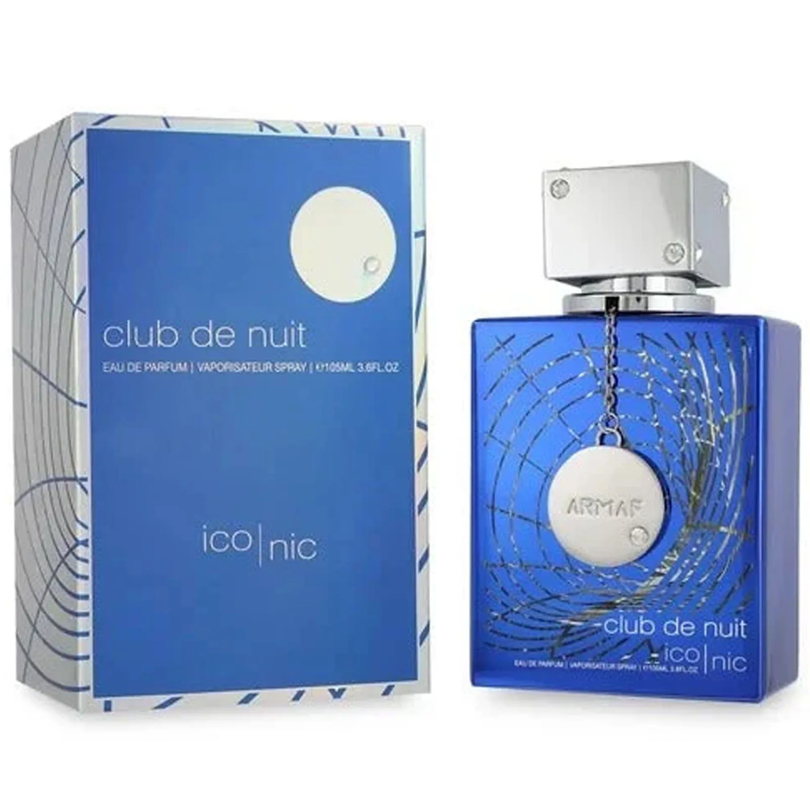 Armaf club de nuit ico |   Nic Perfume Feminino - 3.6fl.Oz Eau De Toilette e Spray Corporal |   De longa duração