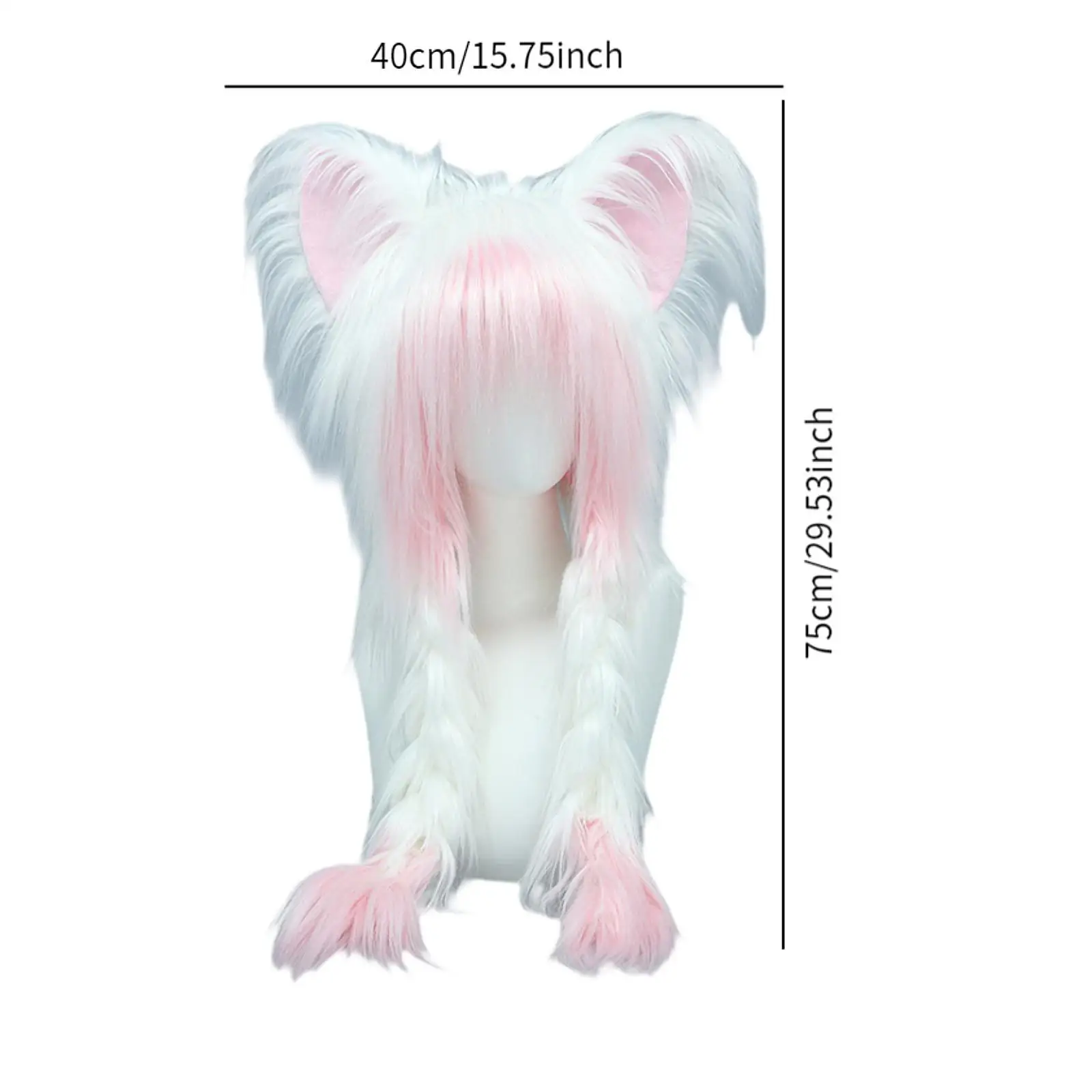 Chapeau de Cosplay Anime, nouveauté, coiffure, capuche animale pour hommes et femmes, accessoires de tête