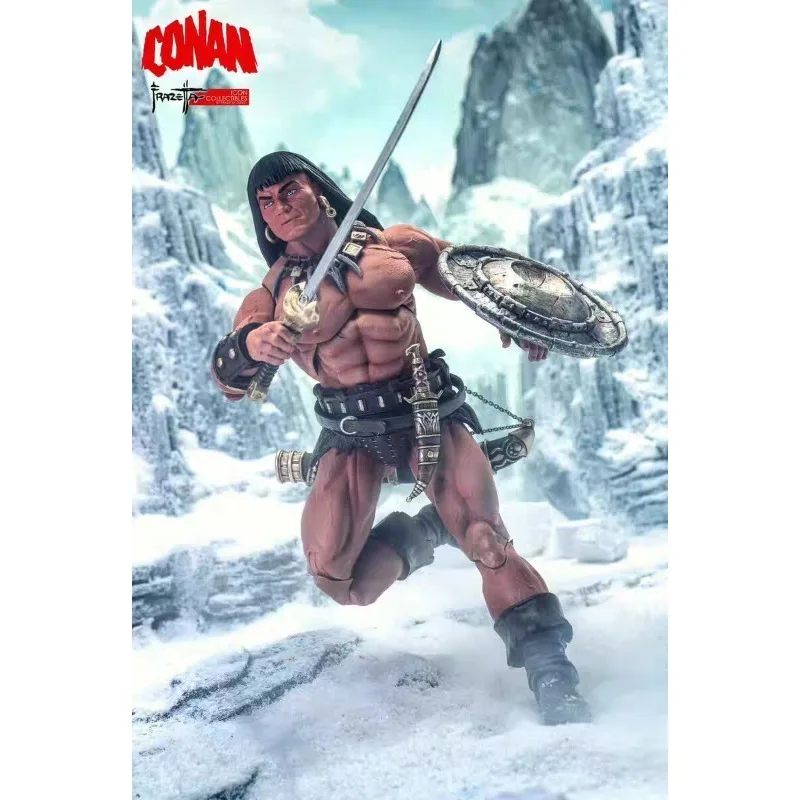 1/12 스케일 피규어 Frazetta Daughter Conan 일반 한정판 애니메이션 모바일 모델 수집 데스크탑 장식품 어린이 장난감