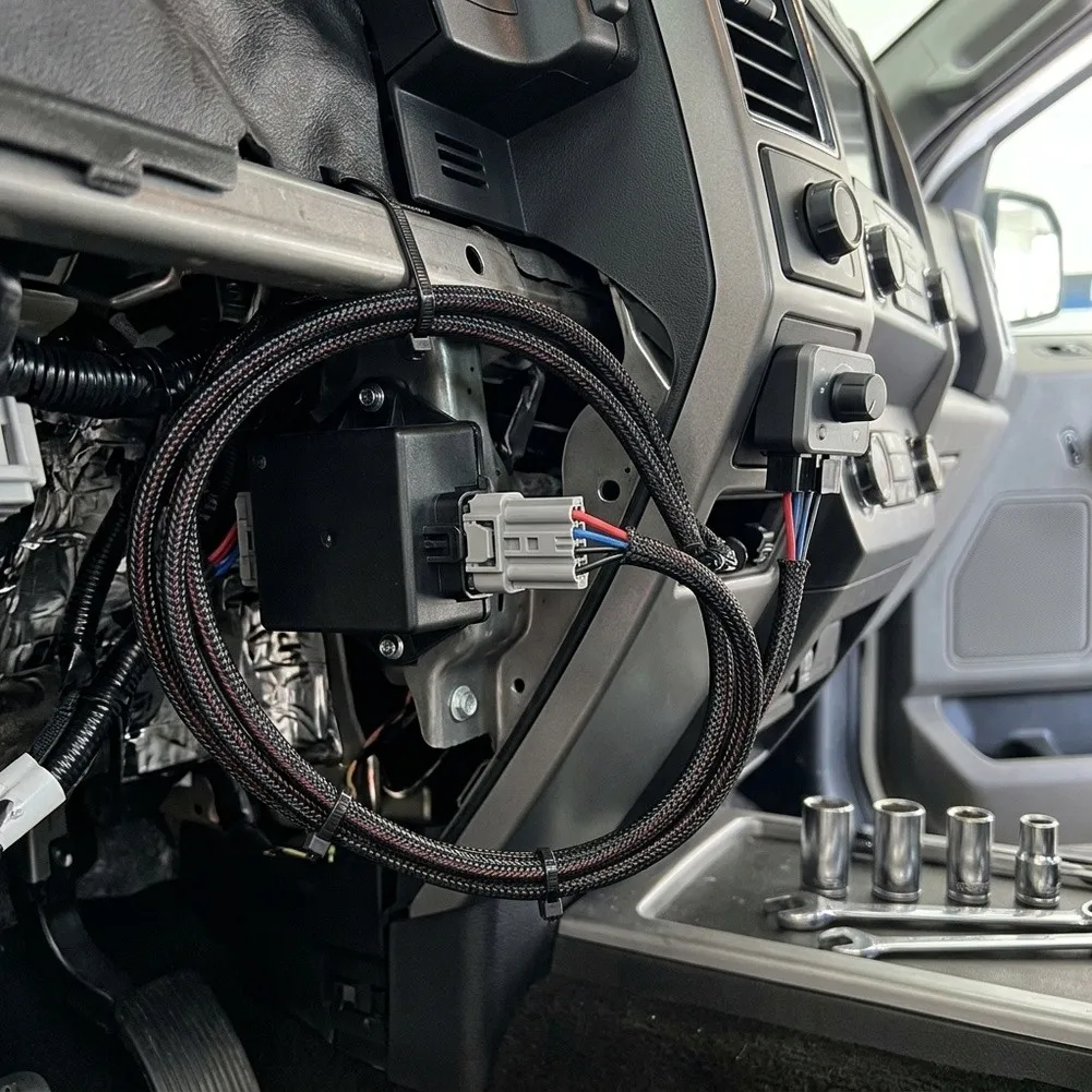 Electrical Connector Set Brake Controller Wiring For Trailer Towing Direct Replacement Part High Durability Plastic