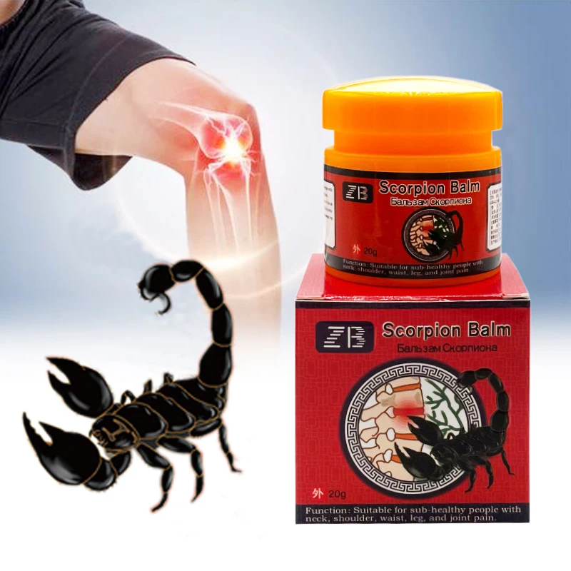 YG-1900 de crème de scorpion de phytothérapie chinoise 20g