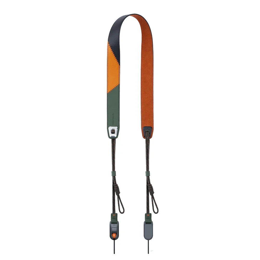 PGYTECH Lederen Camera-gordel met Snelle Sluiting, 80-136cm Schouderriem, Draagvermogen 40kg