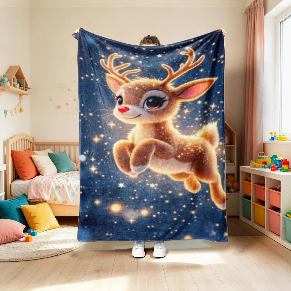Koc flanelowy z motywem Święte – Christmas Throw Blanket recenzja i cena