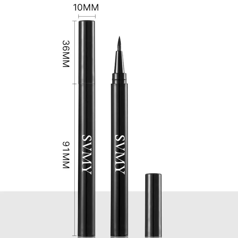 新しい防水液体アイライナーペンシル長期的な汗防止黒アイライナー速乾性アイライナーペンメイクアップ美容