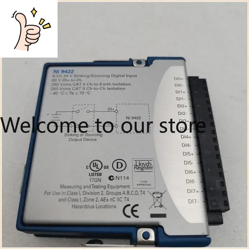 NI 9422 Digital Module C Series 779522-01 Acquisition Card Can Be Invoiced In Stock.