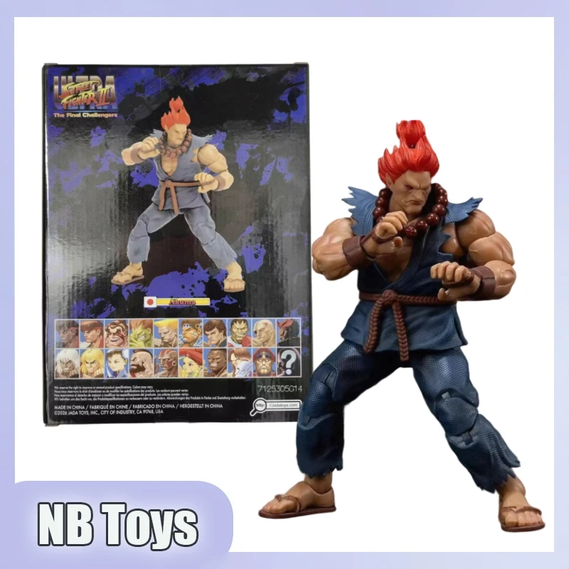 

In Stock Jada Toys Akuma Ultra Street Fighter II: The Final Challengers 1/12 Action Figure Collectible Toy Gift