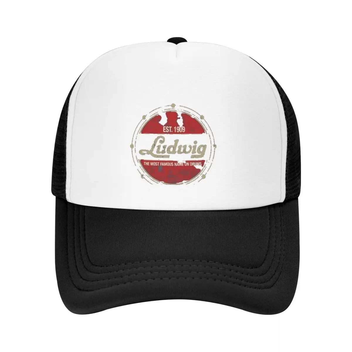 

Ludwig Drums Classic T-Shirt Baseball Cap Sunscreen Military Tactical Cap Vintage Dropshipping Men Luxury Brand Women's