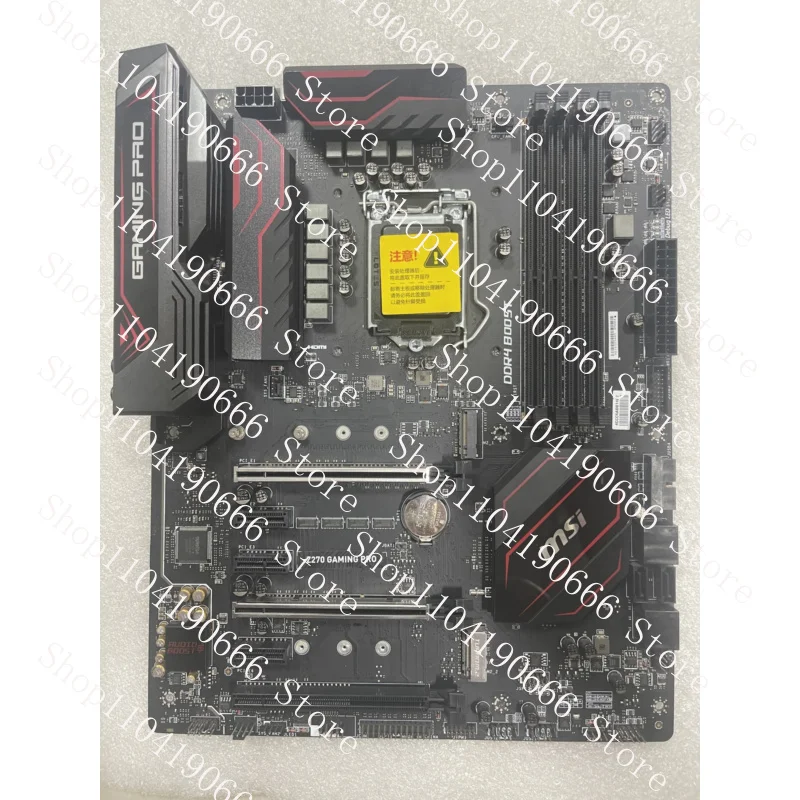 

FOR MSI Z270 GAMING PRO LGA1151 64GB DDR4 HDMI+DVI ATX Motherboard test 100%