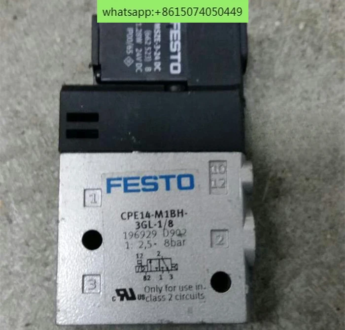 

Germany FESSTO solenoid valve CPE14-M1BH-3GL-1/8 new unpackaged