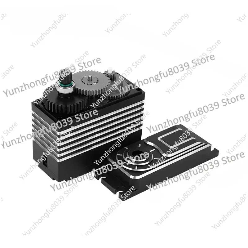 150KG high torque serial bus steering gear, industrial robot unmanned vehicle 24v high voltage waterproof brushless