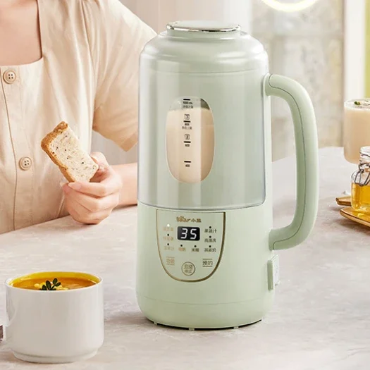 ماكينة كسر الجدار المنزلية الصغيرة ماكينة حليب فول الصويا ماكينة طهي معجون الأرز الصغيرة الأوتوماتيكية الخالية من الفلتر