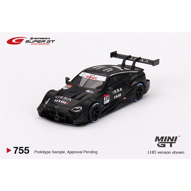 *Pre-order* MINIGT 1:64 GTR GT3 Z GT500 #230 2021 Alloy Car Model 755 754 756