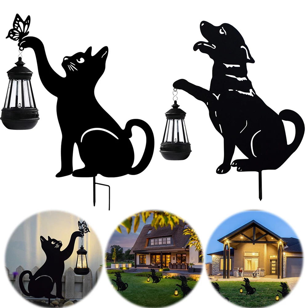 

Decorative Garden Stakes with Solar-Powered Light Solar Garden Lights Outdoor Solar Decorative Stakes for Outdoor Patio Yard