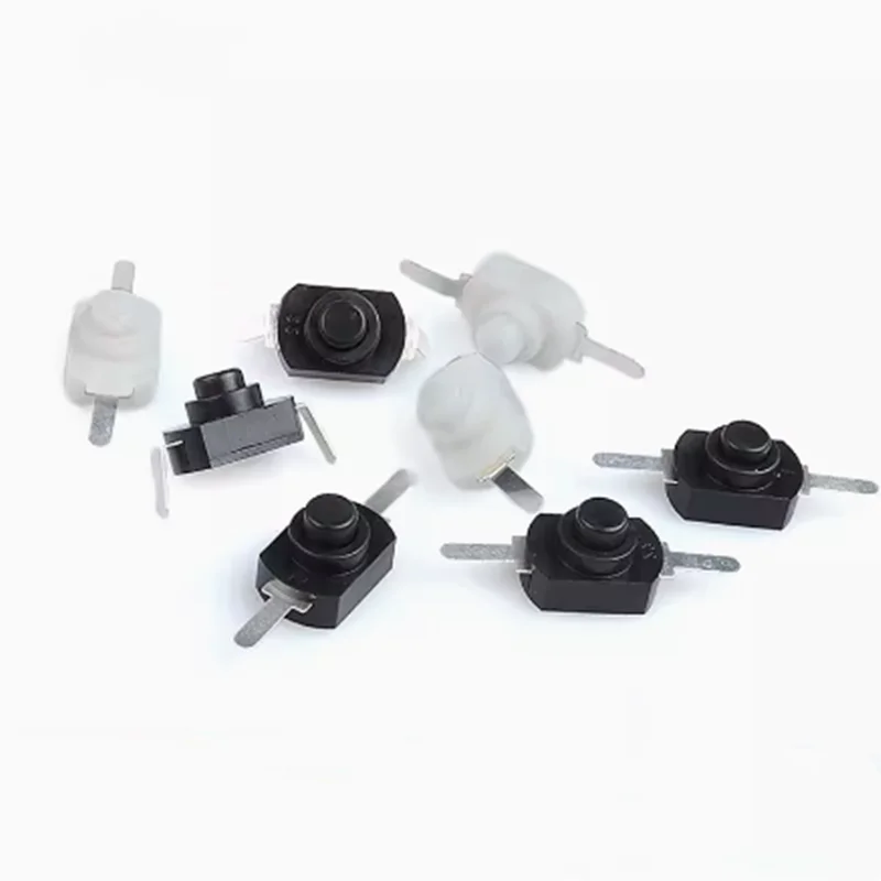 10pcs 12*8mm DC 30V 1A On Off Mini Push Button Switch For Torch 1208YD 1288BM