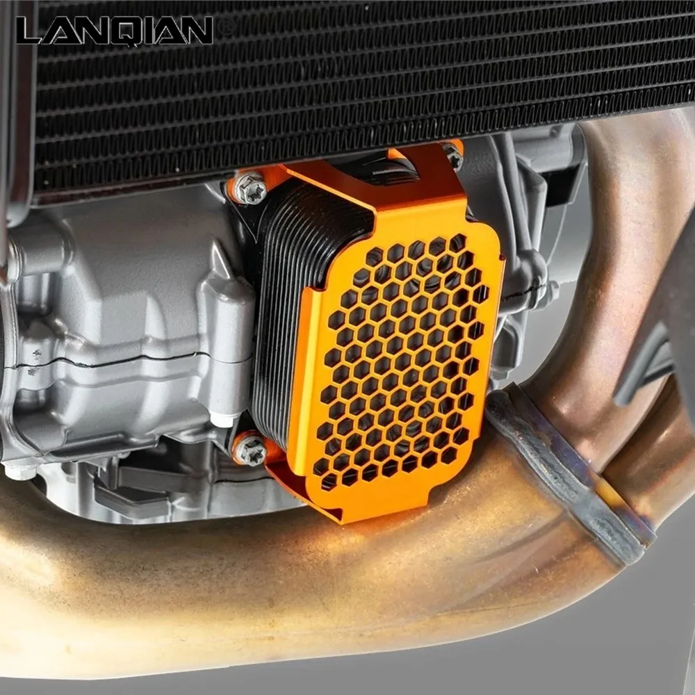 

New 990Duke 2026 For Duke 990/R 2024-2025-2026 Motorcycle CNC Accessories Oil To Water Heat Exchanger Guard Oil Cooler Guard
