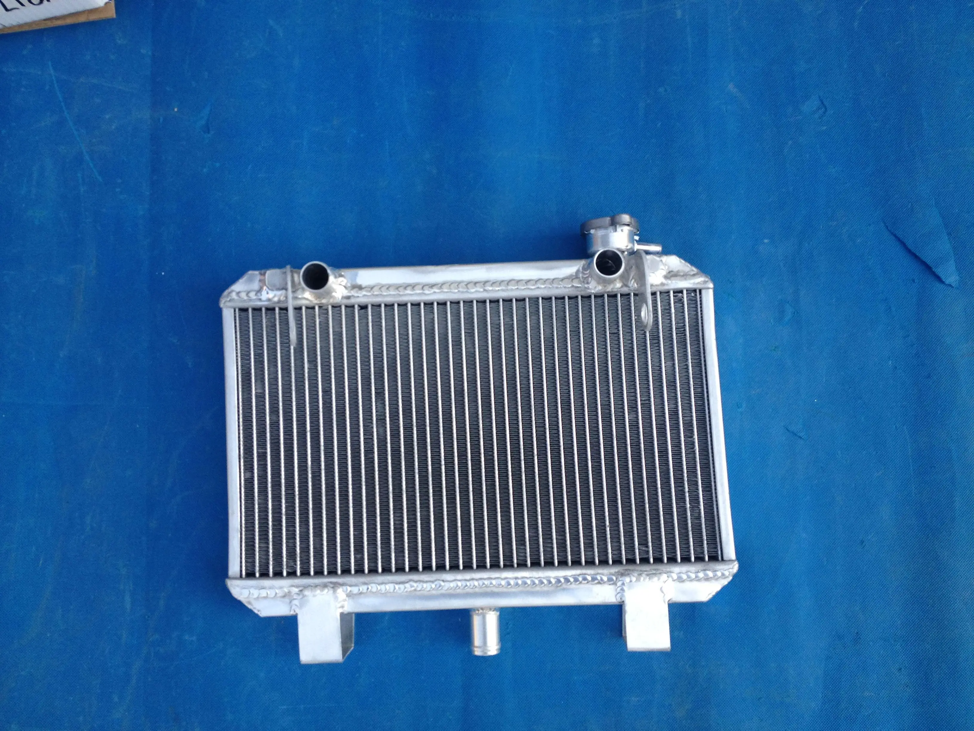 Car Accessoires New Aluminum Radiator Cooler Cooling Coolant For 1977 1978 Yamaha TZ750 TZ 750