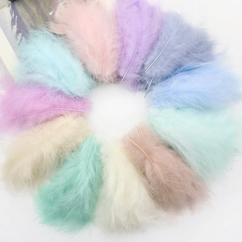 

10-15cm Colorful Turkey Feather Pointed Tail Feathers for DIY Dream Catcher Crafts Wedding Party Home Decoration