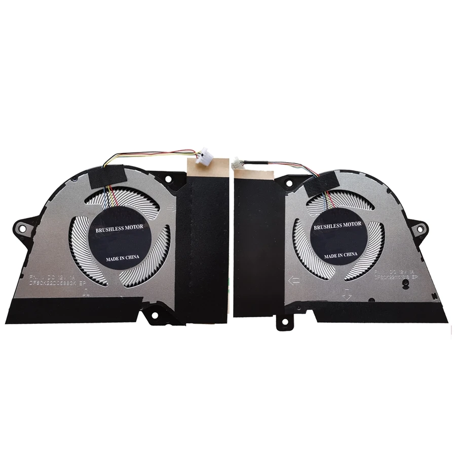 New Original Laptop CPU GPU Cooling Fan for Asus ROG Zephyrus G14 GA401 GA401I GA401IV GA401IU Cooler 13NR03F0AP0101 DC12V 4pins