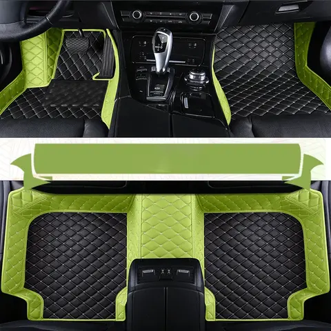 Custom Leather Car Floor Mat For Jaguar XF XE 2008 2009 2010 2011 2012 2013 2015 2016 2018 2019 Waterproof interior Accessories