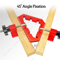 45/90 Degrees L-Shaped Auxiliary Fixture Splicing Board Positioning Panel Fixed Clip Carpenter's Square Ruler Woodworking Tools