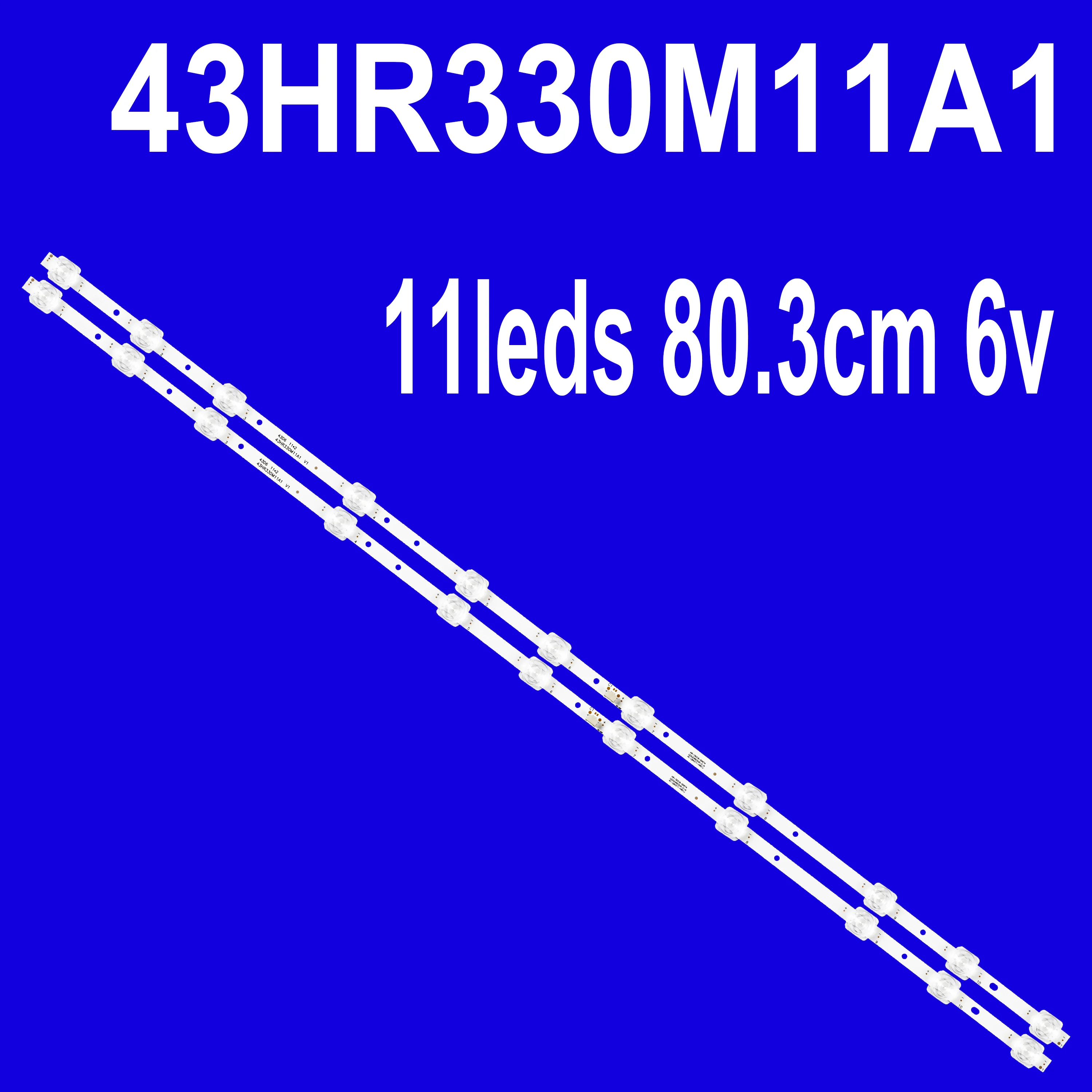 LED Backlight Strip For TCL L43P8US 43S6500FS 43S421 43S6500FS 43U3900C 43S423 43S325 43DP600 L43S6500 43S6500 43L2800C 43U5850C